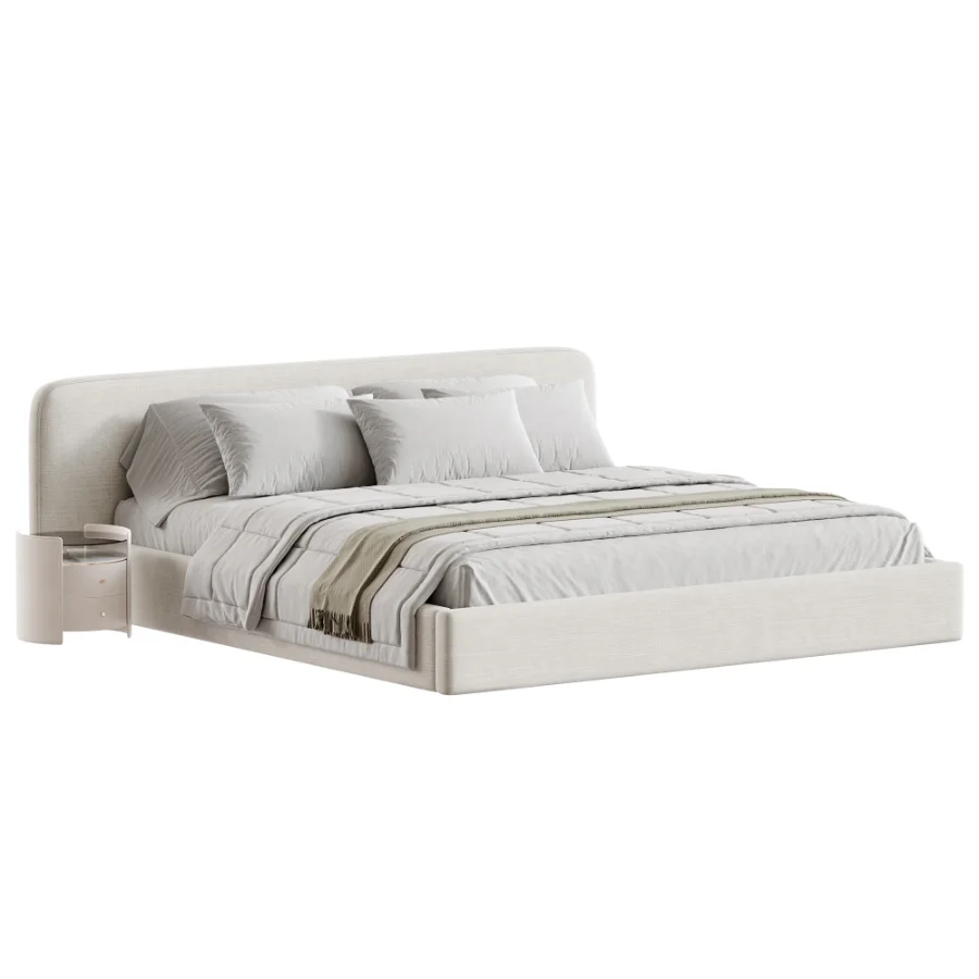 Modern Double Bed - Image 2