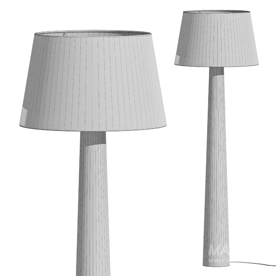 Docos Malva Wood Floor Lamp - Image 3