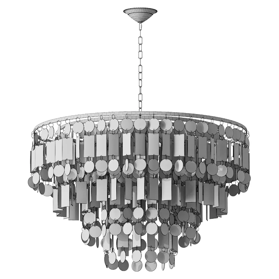 Capiz Shell Chandelier - Image 3