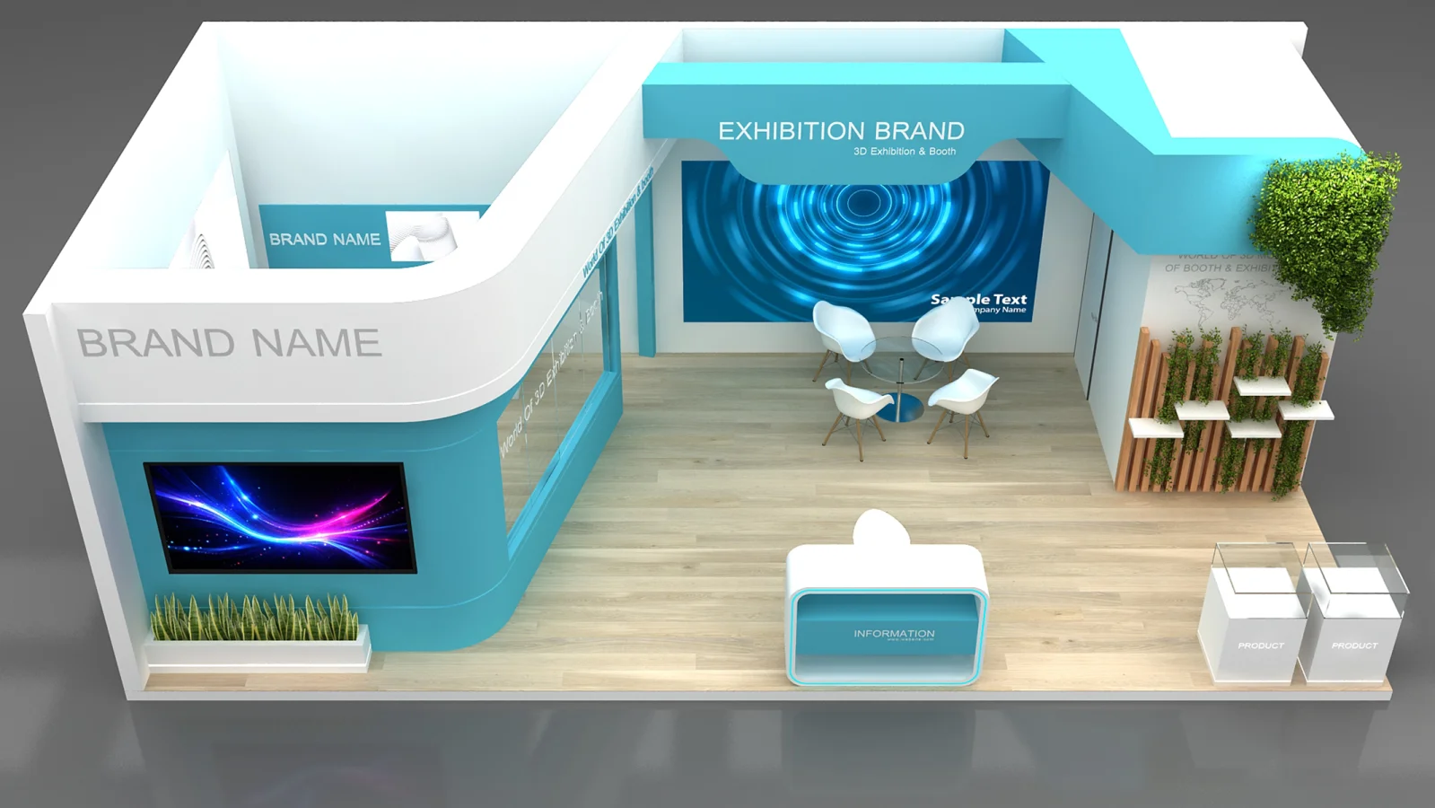 exhibition booth - Image 1