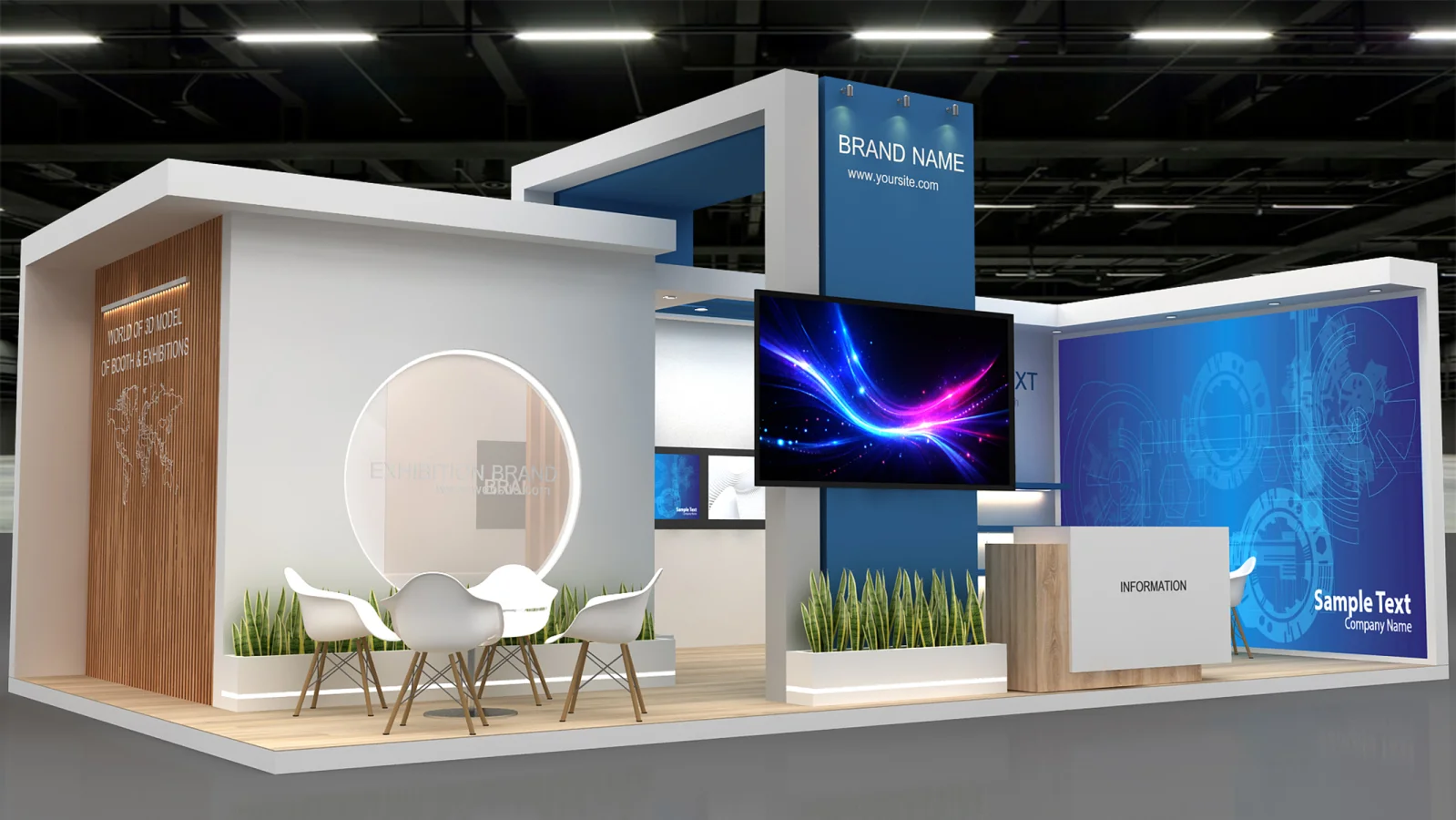 exhibition booth - Image 1