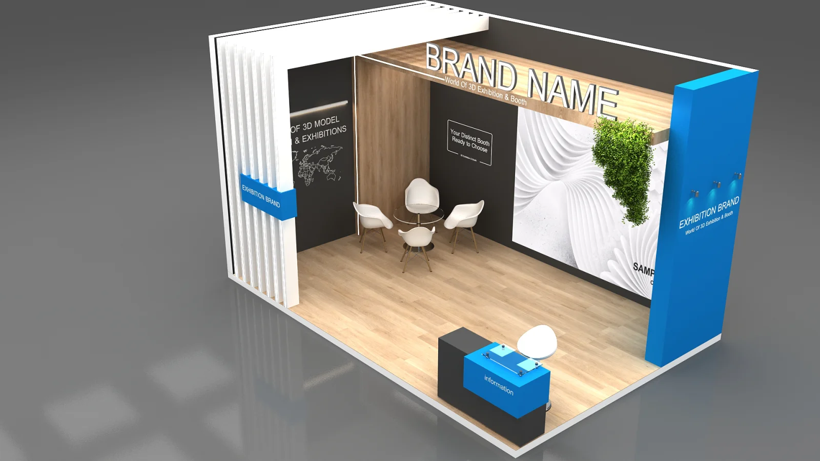 exhibition booth - Image 1
