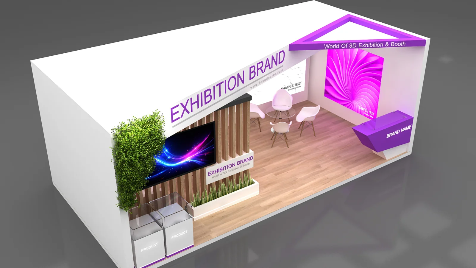 exhibition booth - Image 1