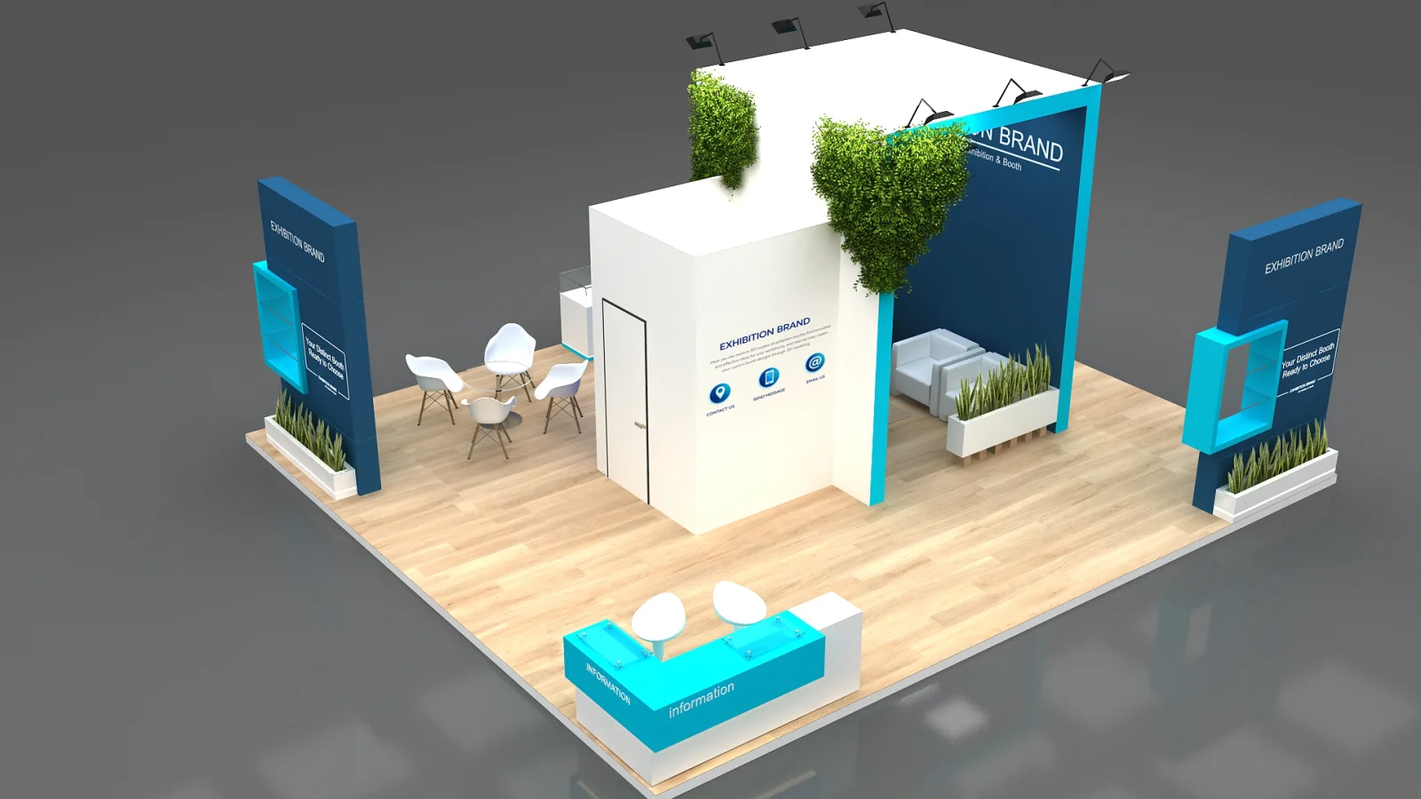 exhibition booth - Image 1