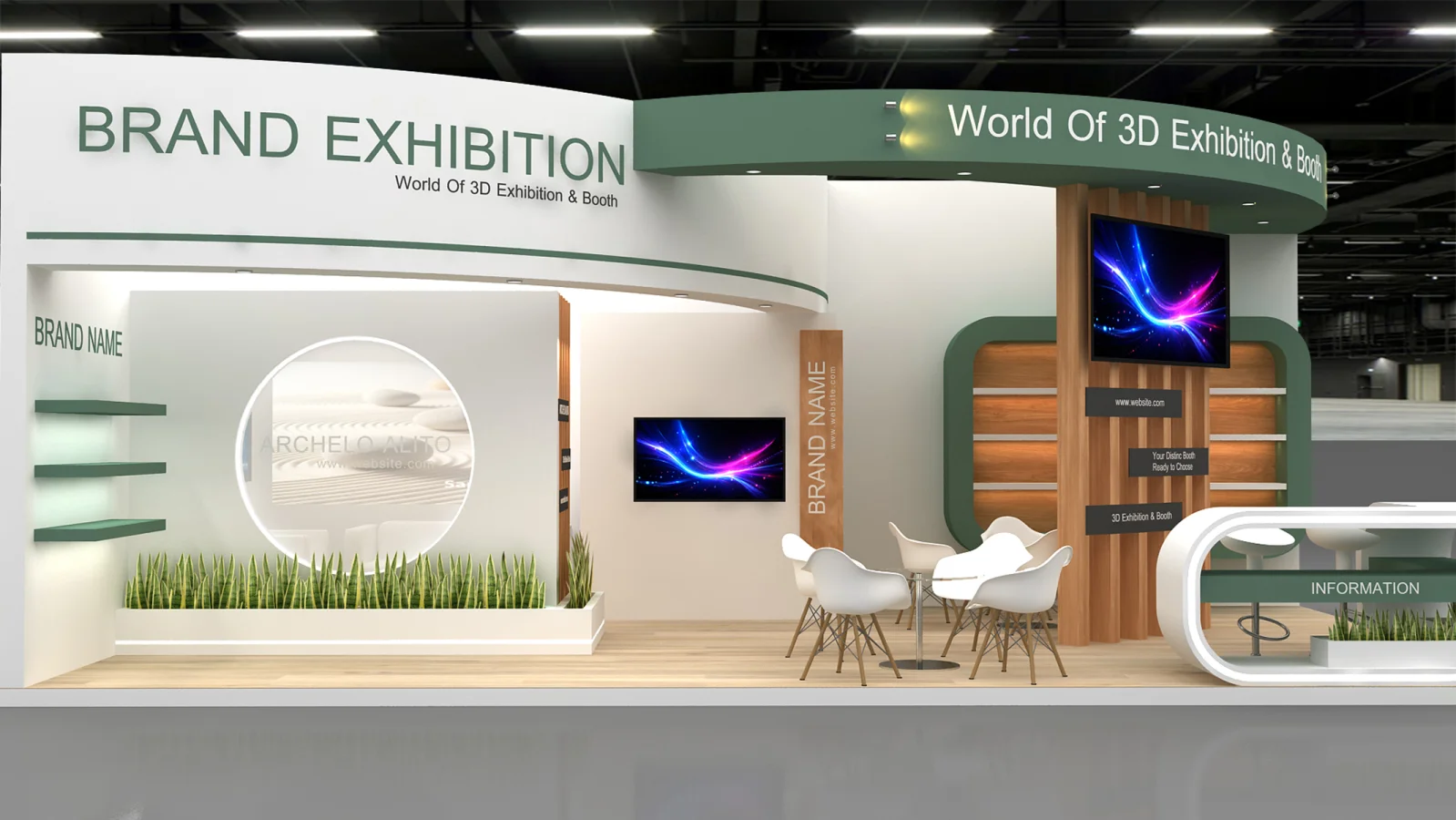 exhibition booth - Image 1