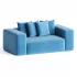 sariq uzun sofa voltaire - Thumbnail 1