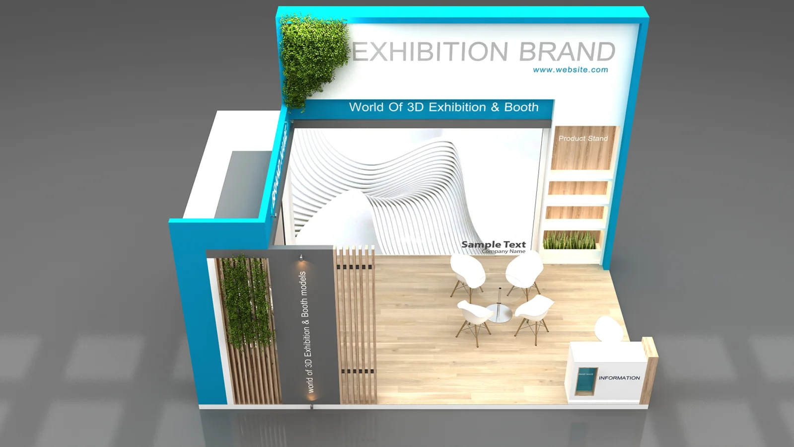 exhibition booth - Image 1
