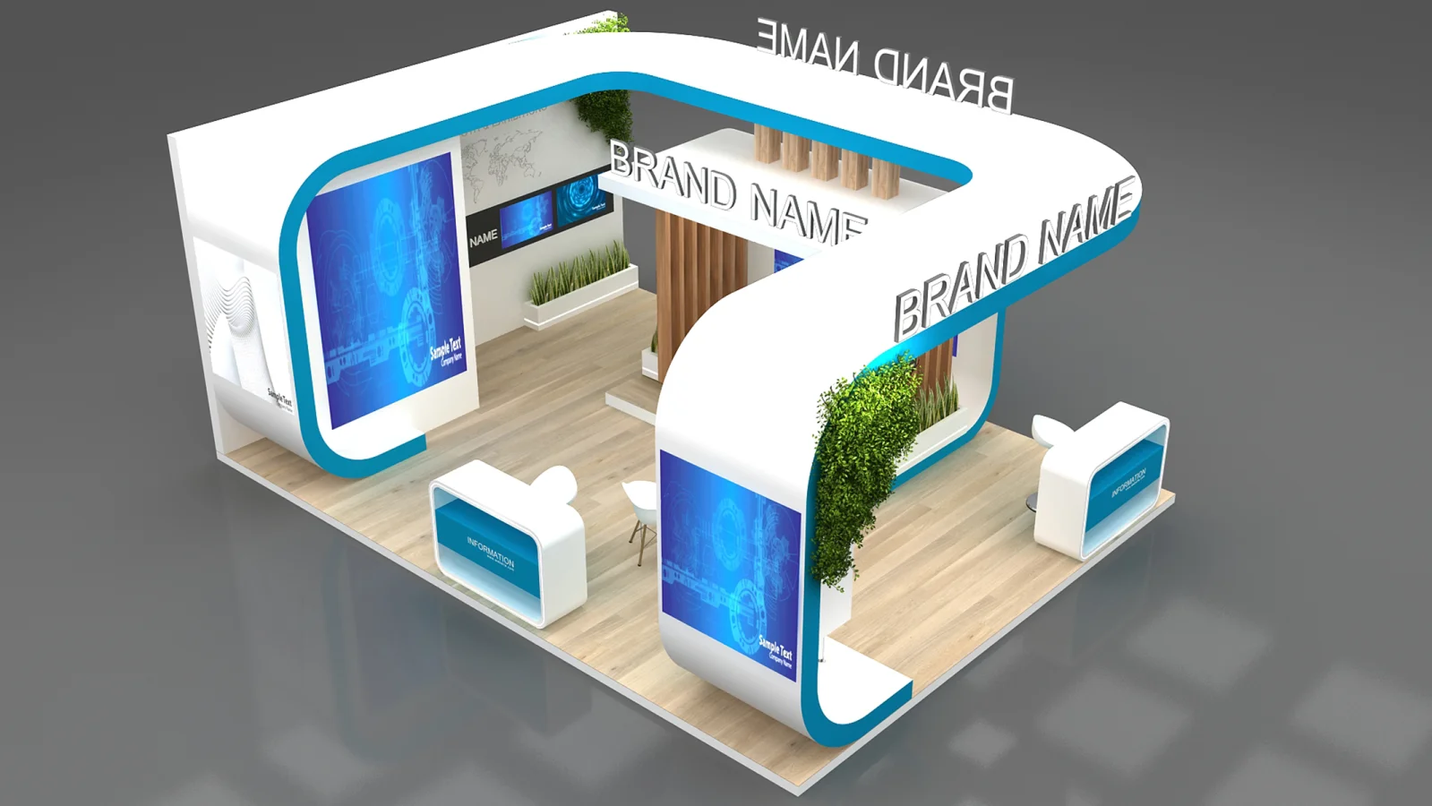 exhibition booth - Image 2