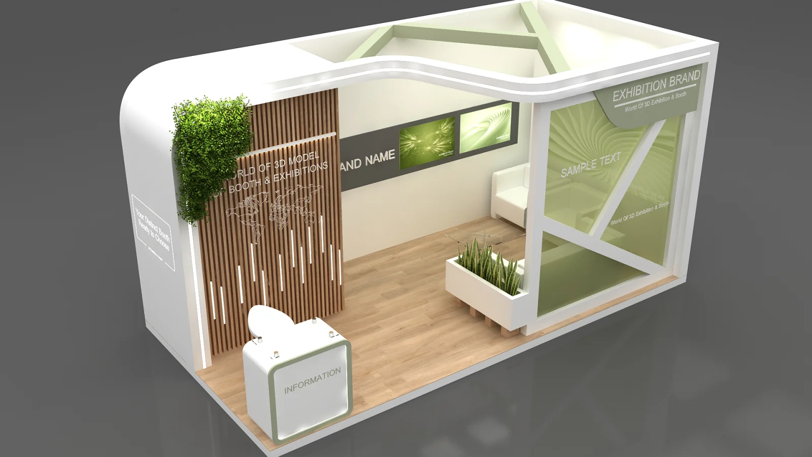 exhibition booth - Image 1