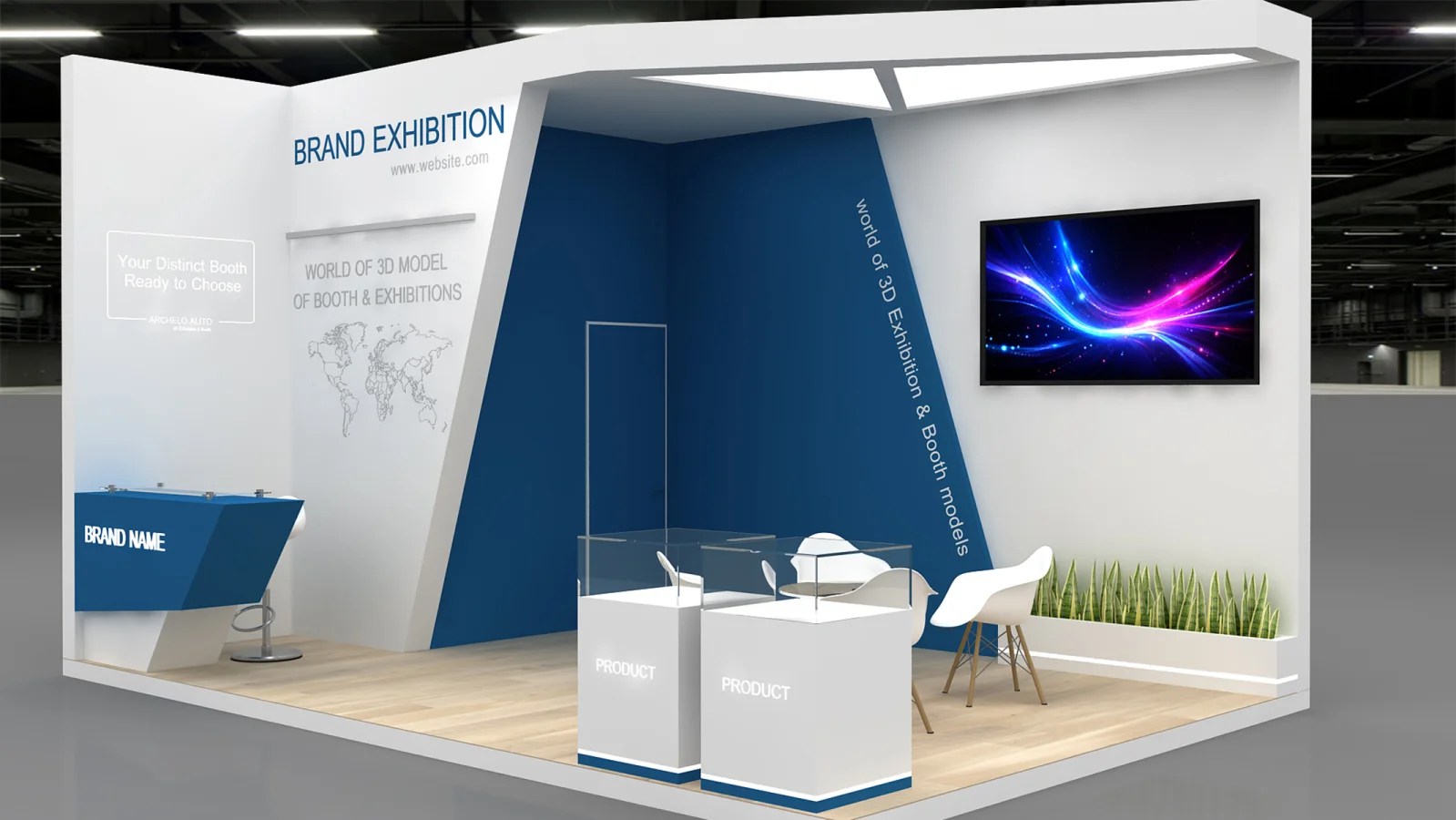 exhibition booth - Image 1