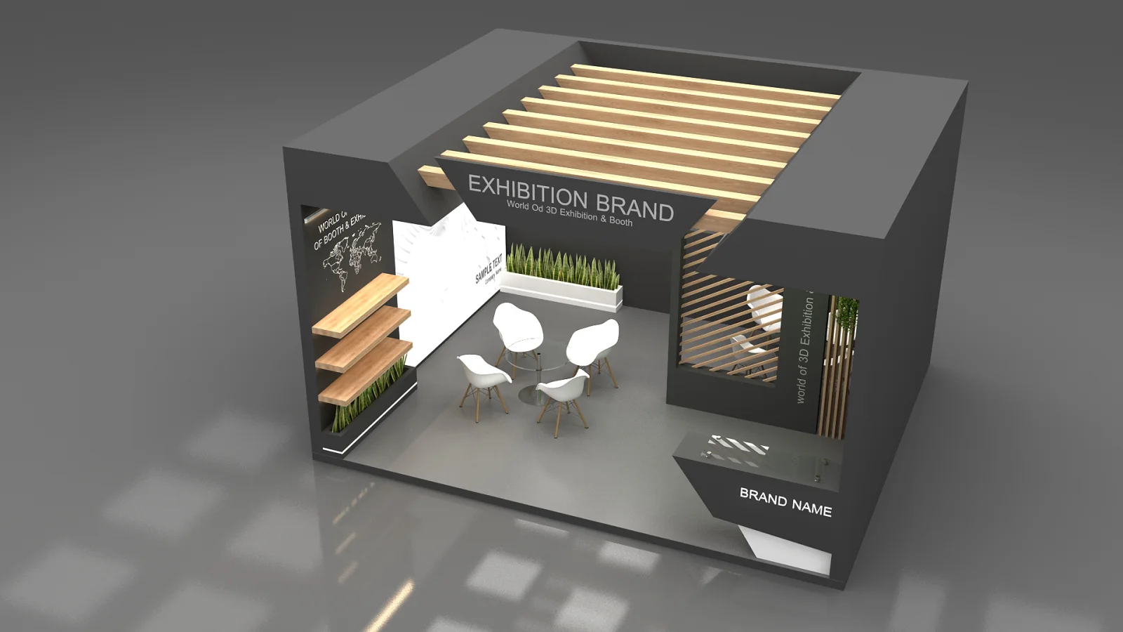 exhibition booth - Image 1