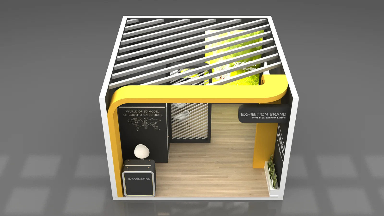 exhibition booth - Image 1