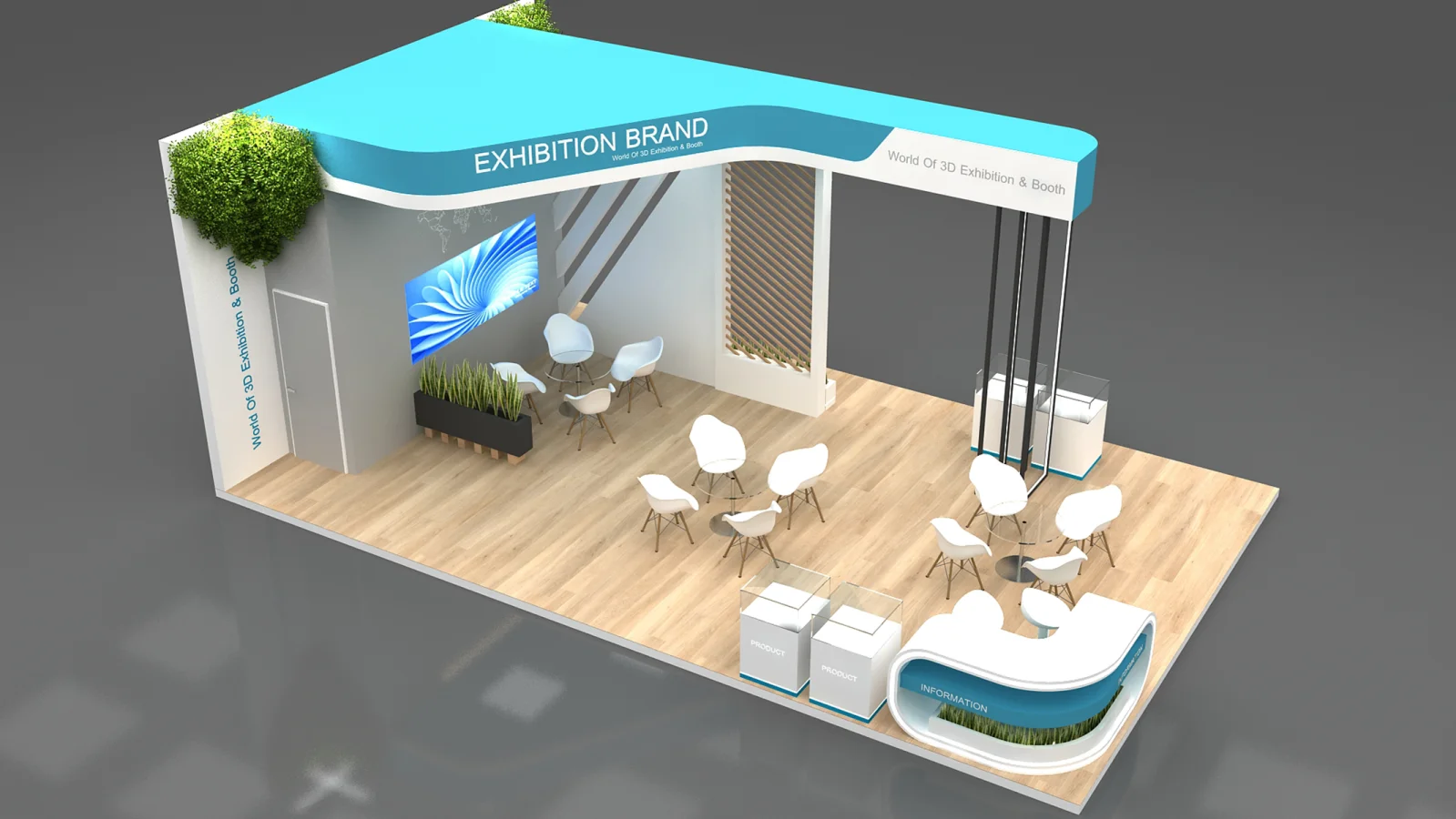 exhibition booth - Image 1
