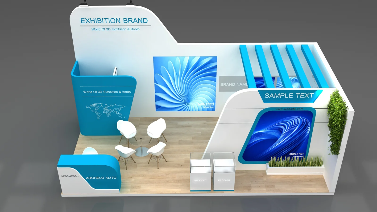 exhibition booth - Image 2