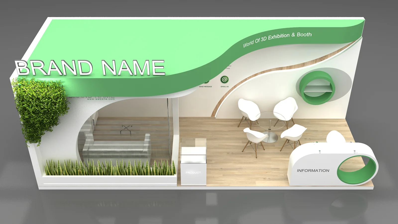 exhibition booth - Image 1