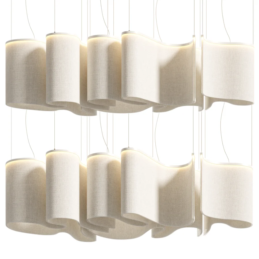 Люстра Волнение Fabric Chandelier - Image 4