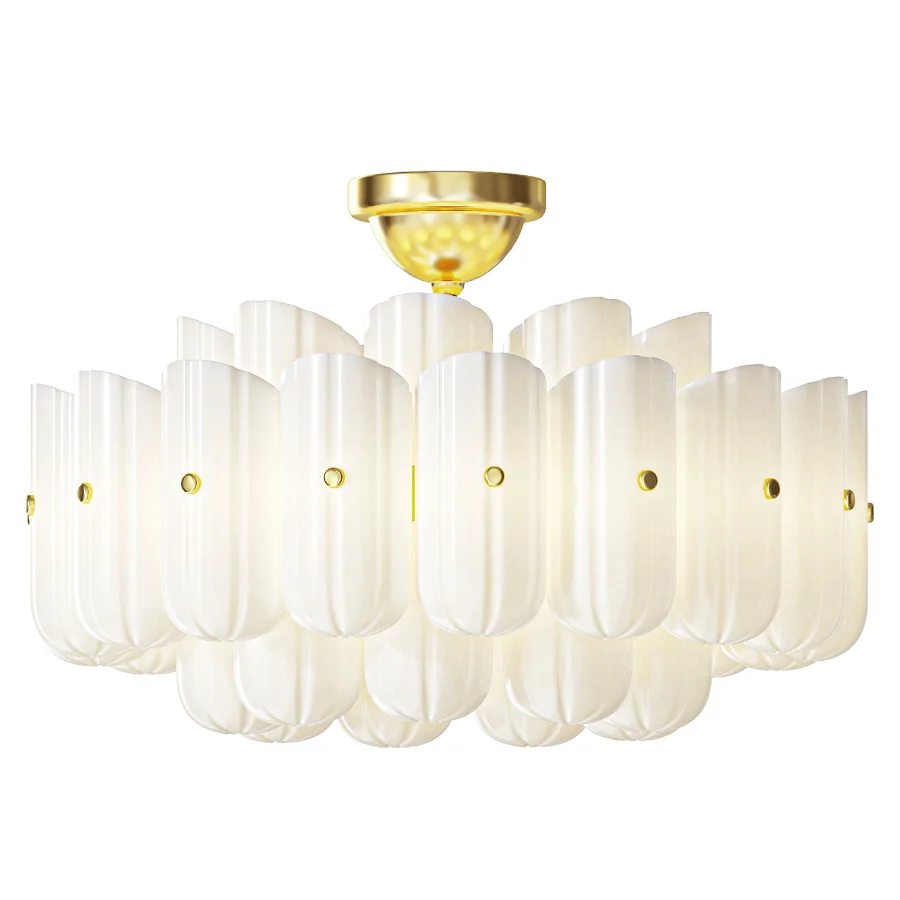 Roll & Hill Lorna LED Double Tier Flush Mount - Image 1