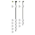 Vertical Balls Wall Lamp - Thumbnail 3