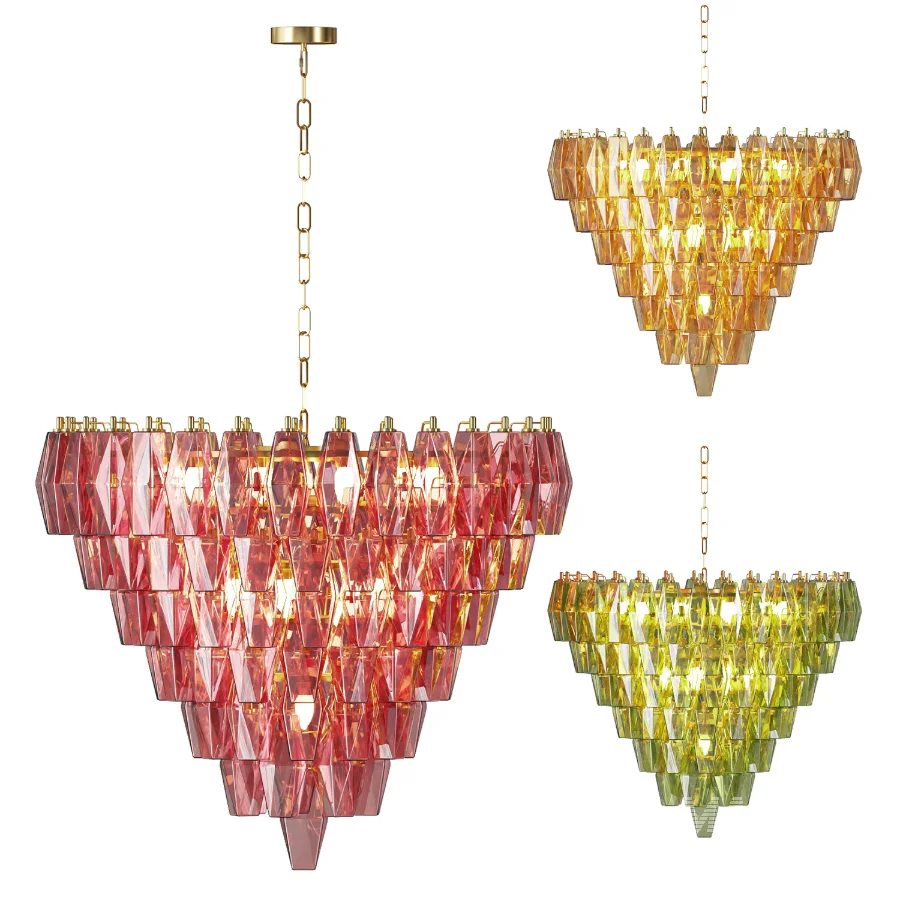 Asti Murano Chandelier - Image 1