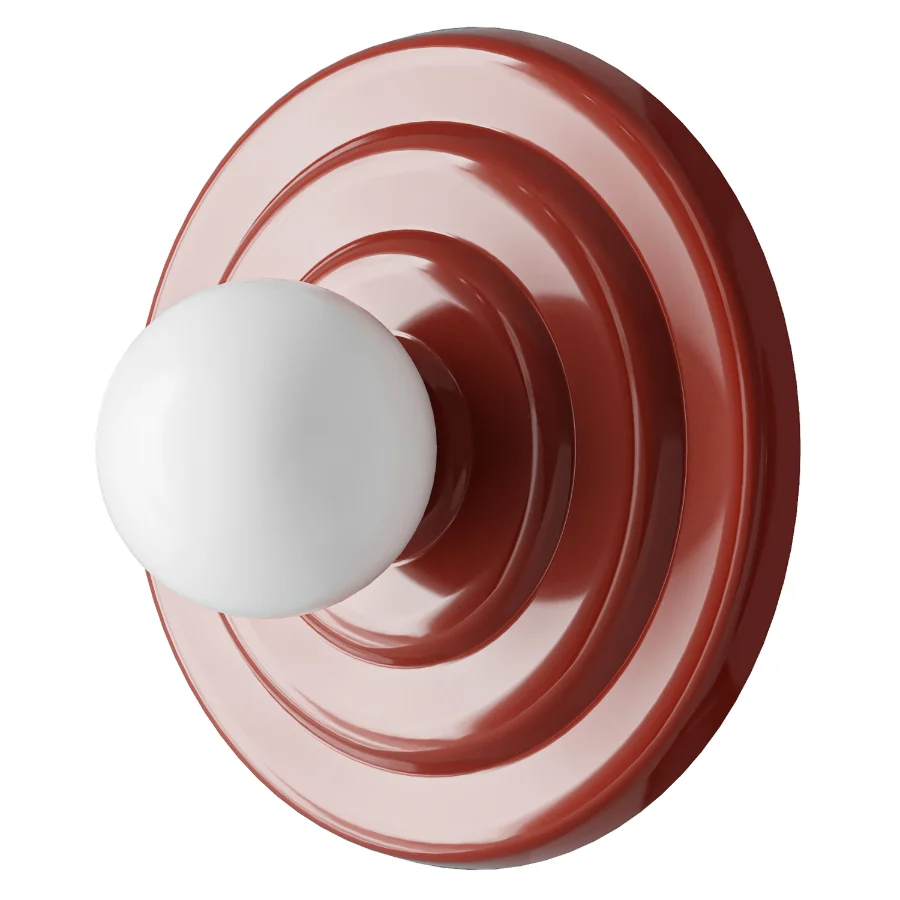 Holi Ceramic Opal Glass Wall Lamp LaRedouteInterieurs - Image 2