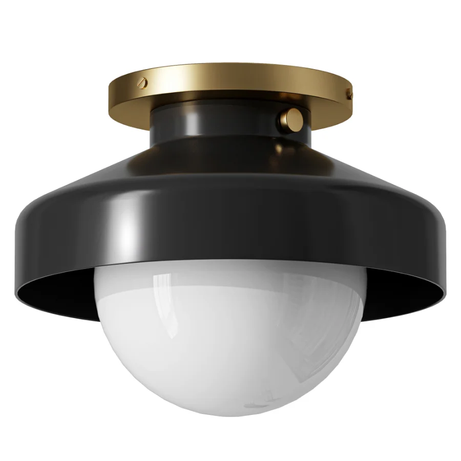Darren Industrial Metal Dome Ceiling Light - Image 1