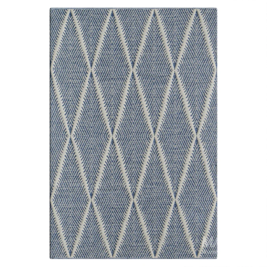River Geometric Handmade Flatweave Area Rug - Image 2