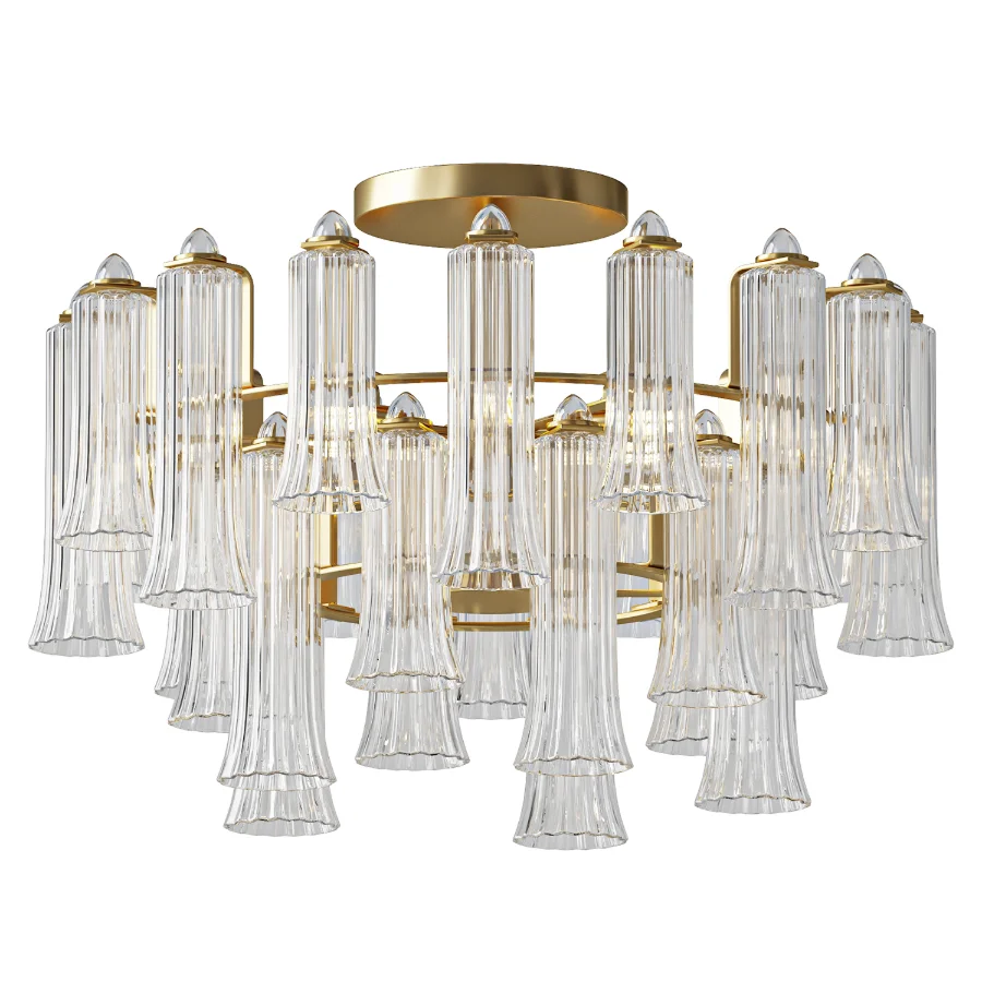 Visual Comfort Lorelei 18 Semi Flush Mount - Image 1
