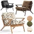 Cavett Wood Frame Chair By Crate & Barrel - Thumbnail 1