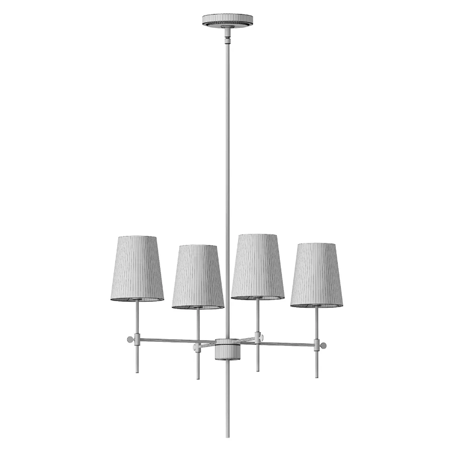 Agathon 4 Light Dimmable Chandelier - Image 4