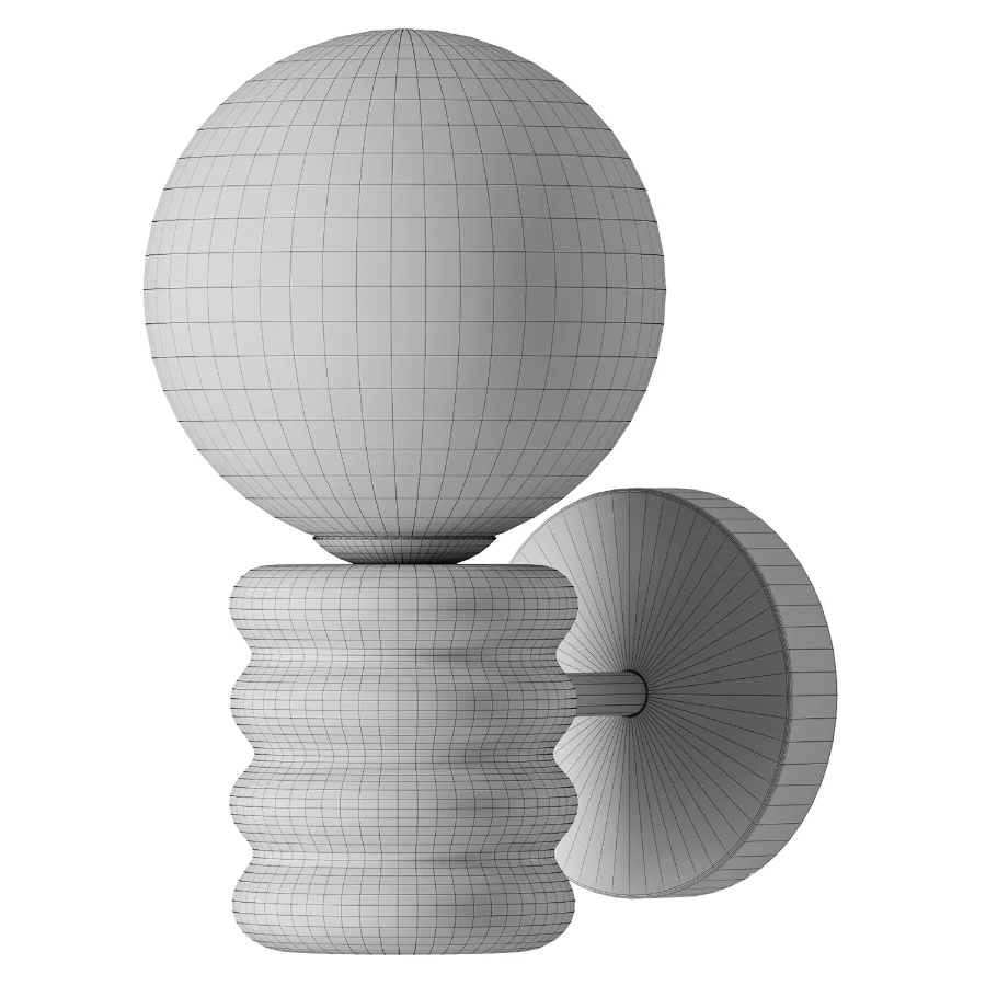 Zen Glow Travertine Wall Lamp - Image 3