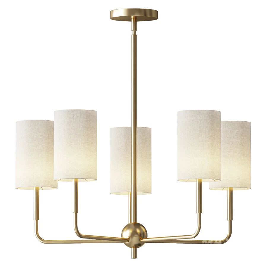 Rowley 5 Light Classic Chandelier - Image 1