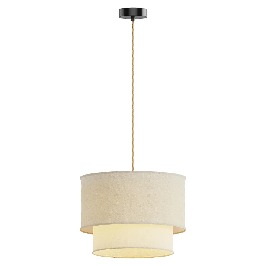 Mariela Fabric Pendant Lamp - Image 2