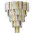 Contemporary Multicolor Tronchi Murano Glass Chandelier - Thumbnail 3