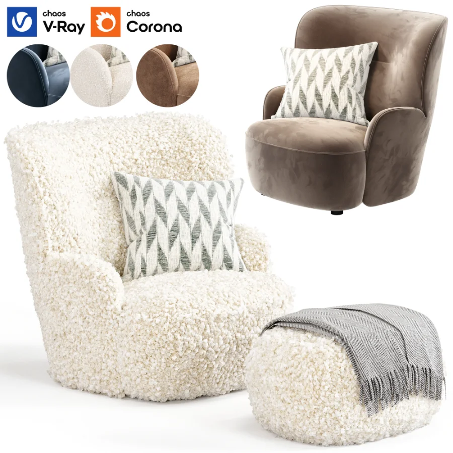 LOLL 09 Armchair By Gervasoni - Image 1