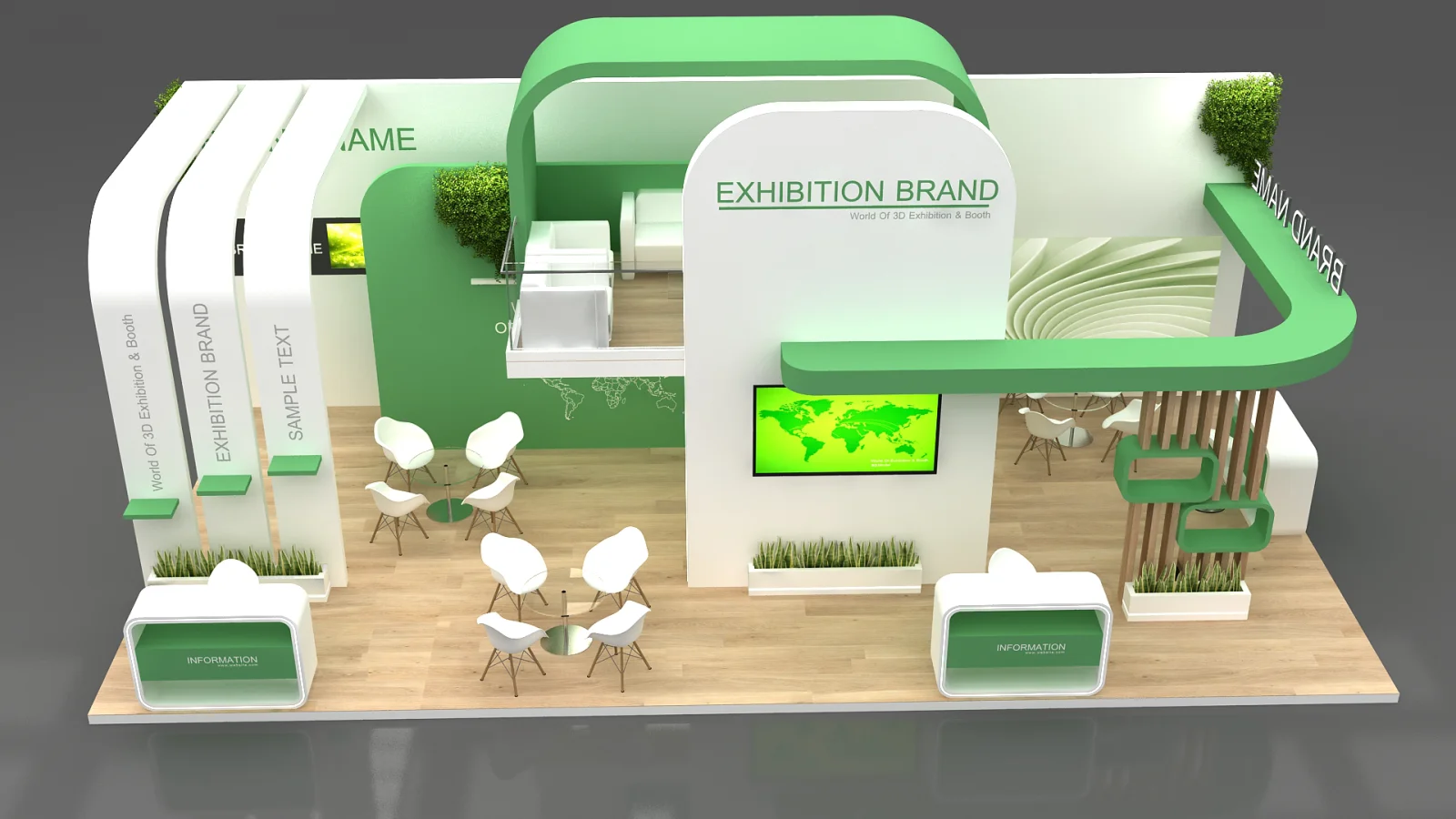 exhibition booth - Image 1