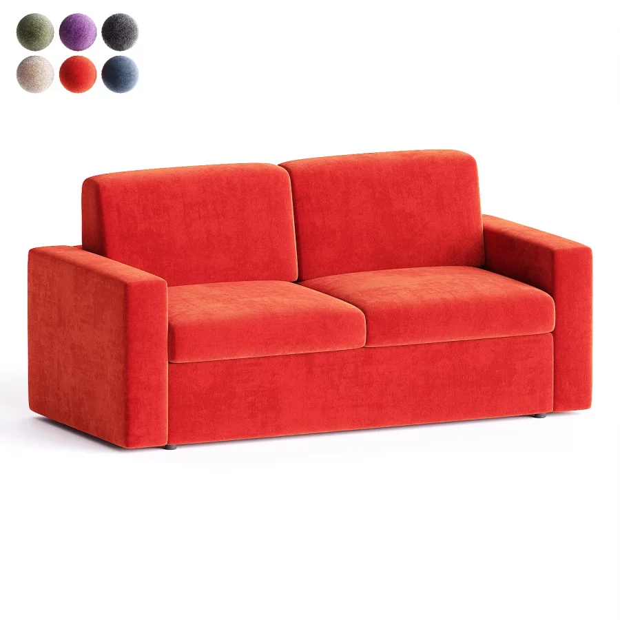red sofa - Image 6