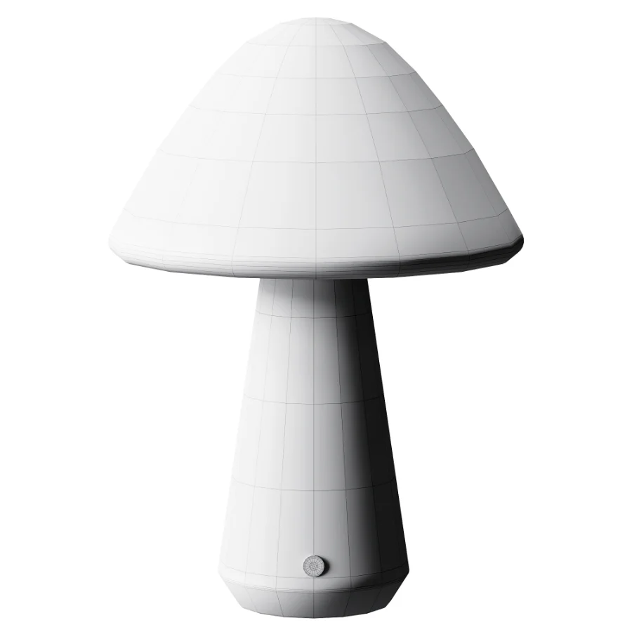 West Elm Illaria Cordless Mushroom Table Lamp - Image 4