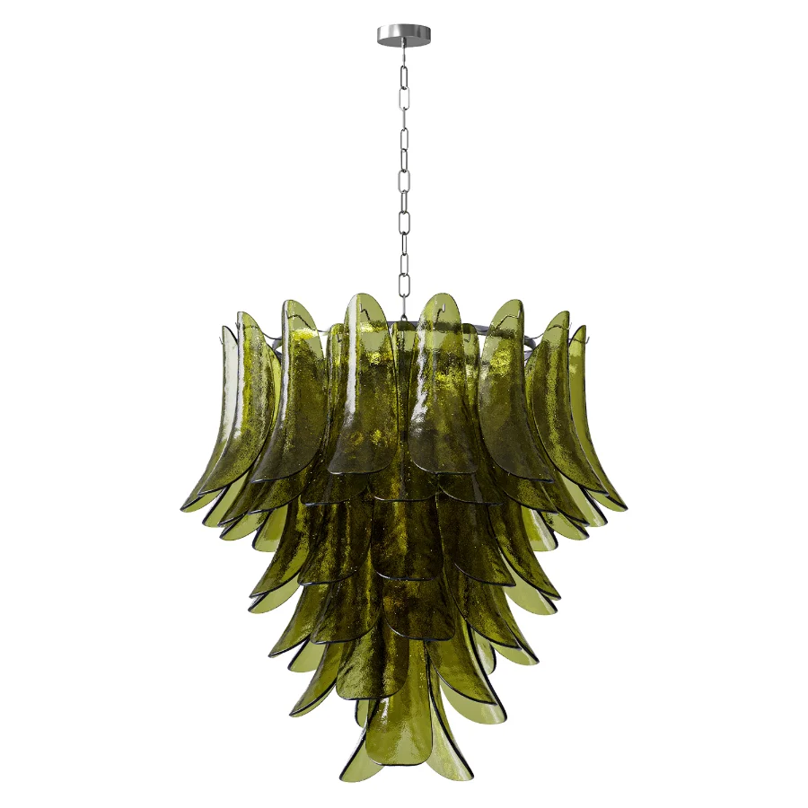 Small Green Petalo Chandelier - Image 3