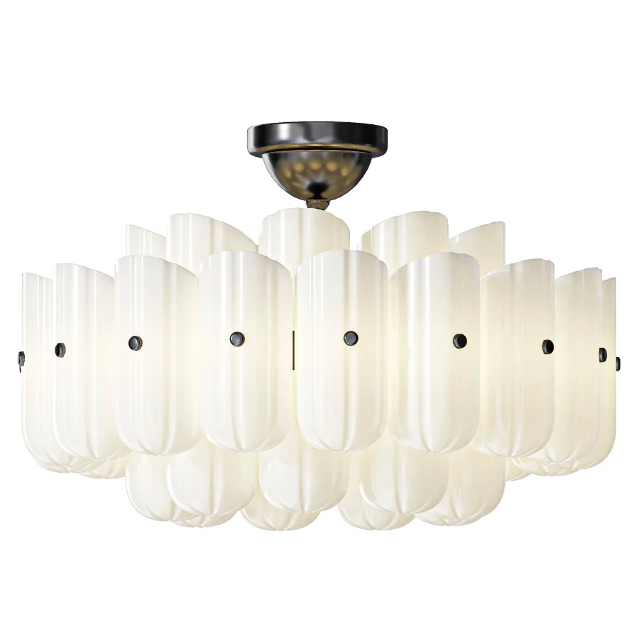 Roll & Hill Lorna LED Double Tier Flush Mount - Image 2