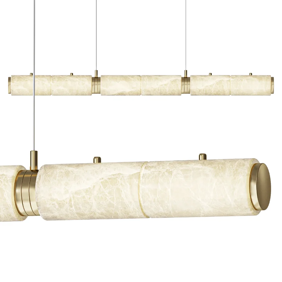 Alabaster Beam Pendant Light - Image 1