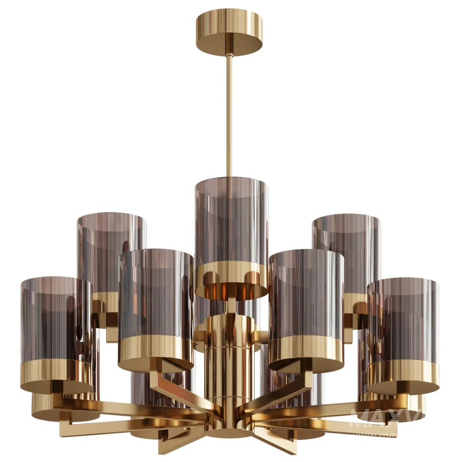 Quarzo Chandelier By Italamp - Image 1