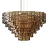 Sirene Smoke Glass Round Chandelier 41 - Thumbnail 1