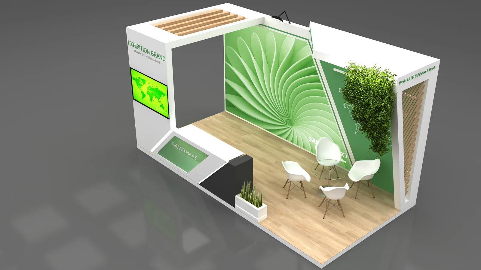 exhibition booth - Image 1