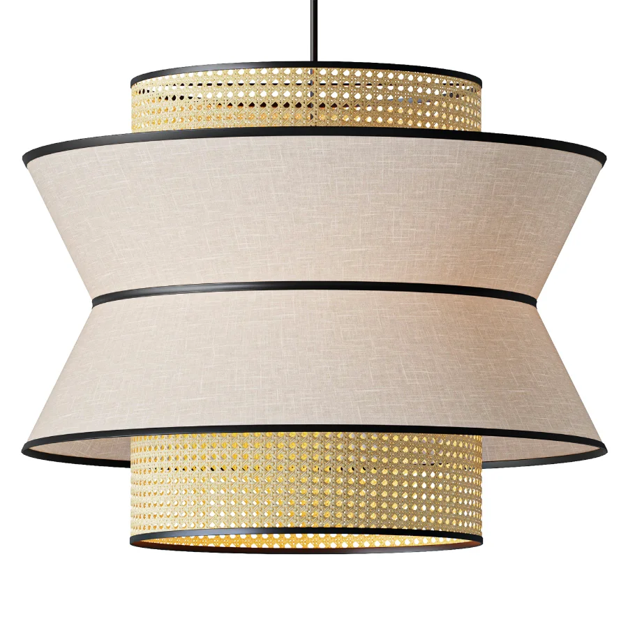 RattanGlow 580 Pendant Lamp - Image 1