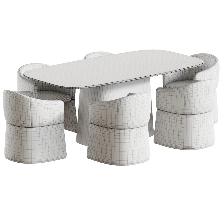 Dining set 026 - Image 5