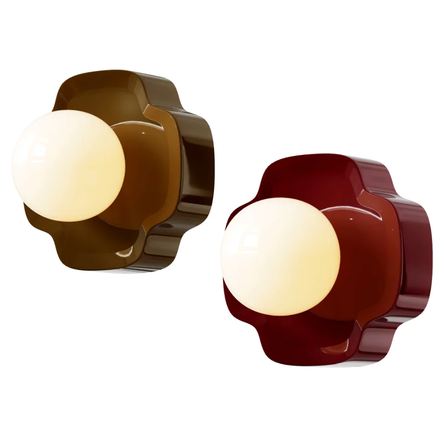 Flower shaped wall lamp - Image 2