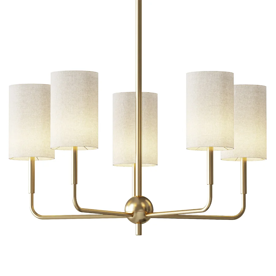 Rowley 5 Light Classic Chandelier - Image 2