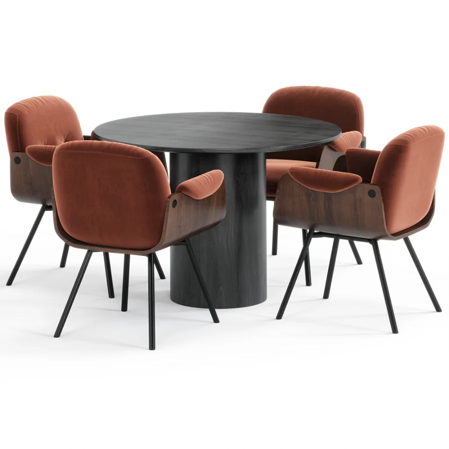 Type Table and Laurel Chair - Image 5