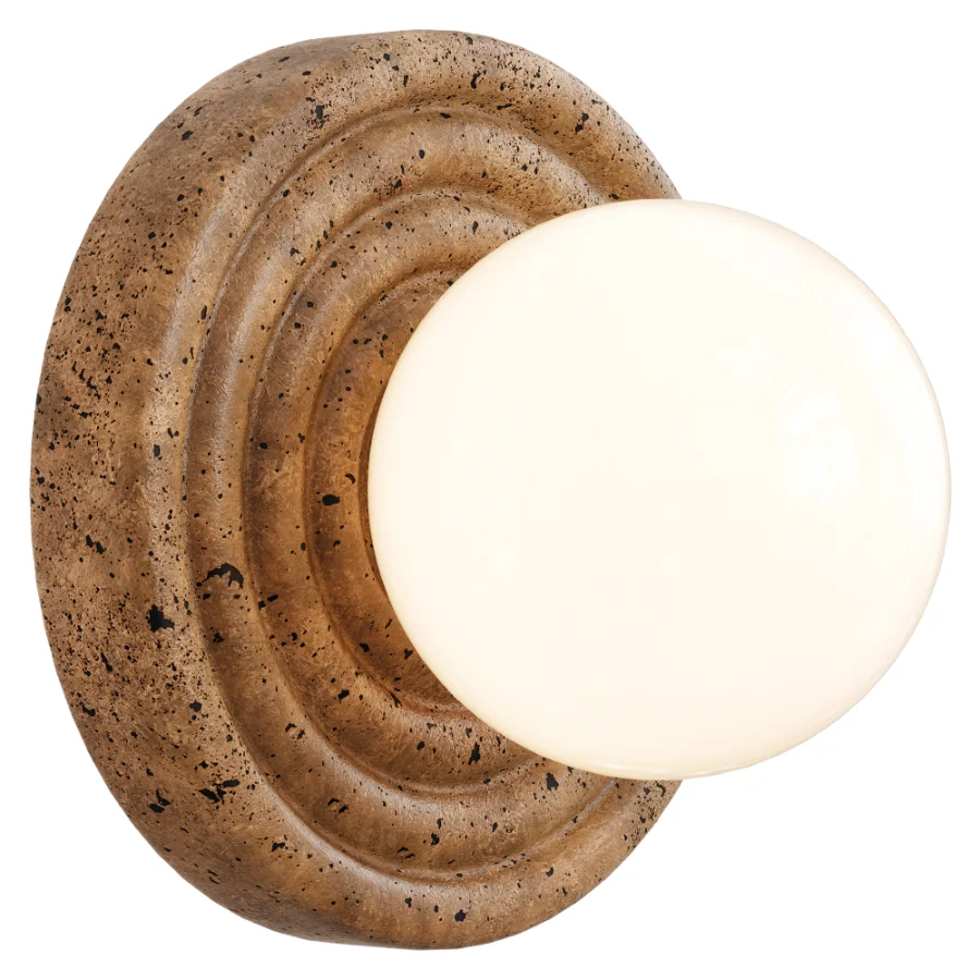 Lunara Travertine Wall Sconce - Image 4
