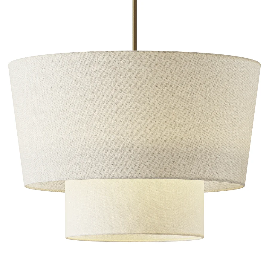 CB2 Ascot Drum Pendant - Image 1